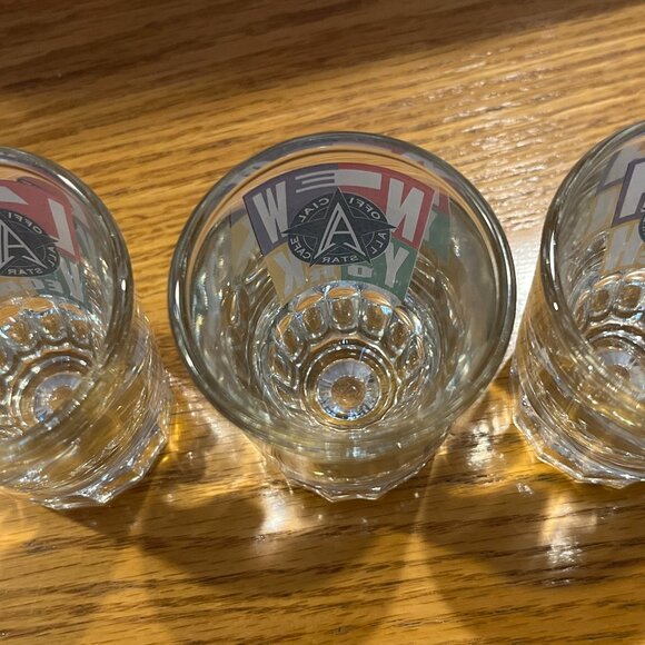 Vtg. Lot of 3 Shot glasses - All Star Cafes - Las Vegas, New York & South Beach - Picture 10 of 14